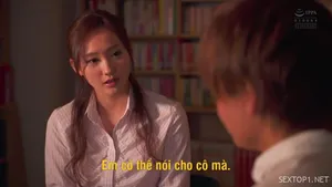 Lần đầu đi dạy thêm đã bị học sinh bắn tinh ngập mồm